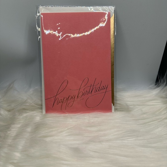 🧡10/$10 Elegant Pink Birthday Card - Picture 1 of 3